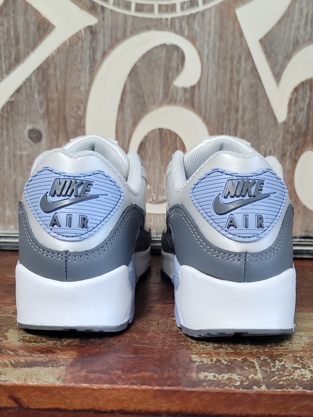 Nike Wmns Air Max 90 'Blissful Blue' Wmns 7.5 (Great Condition) Fast Shipping - Picture 10 of 16